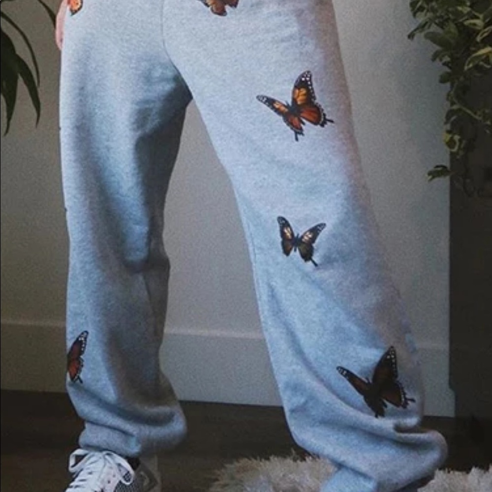 butterfly sweatpants